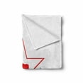 thumbnail image 2 of Texas Star Soft Flannel Fleece Throw Blanket, San Antonio Dallas Houston Austin Map with Stars Pattern USA, Cozy Plush for Indoor and Outdoor Use, 50" x 70", Vermilion Pale Grey, by Ambesonne, 2 of 6