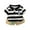 Black, variant on Toddler Boys Outfits Summer New Lapel Striped Short Sleeved T Shirt + Solid Color Shorts Set Clothing Sets,2-Piece,Size 12 Months-18 Months