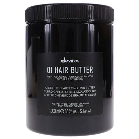 Davines OI Hair Anti-Frizz, Nourishing Butter with Roucou Oil 35.24 oz