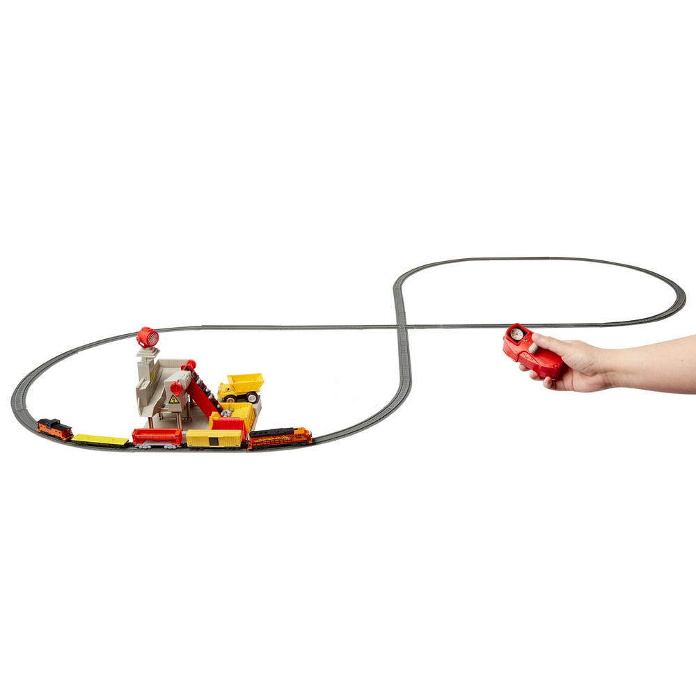 Power Trains Ready to Play Remote Control Motorized Train and Quarry