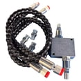thumbnail image 4 of Kit de válvula de amortiguación para miniexcavadora, portátil, compatible con racores de hidráulica de 1/4", pieza de repuesto de acero,, 4 of 8