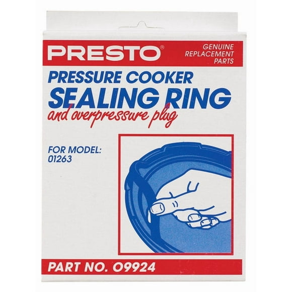 Reemplazo del anillo de sellado para ollas a presión Presto Rubber [9924]