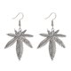 thumbnail image 2 of Aretes de Forma hoja perfecl de Metal Color Plata para Mujer, 2 of 8