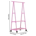 thumbnail image 3 of EGNMCR Office & Stationery Floor-standing Coat Rack With Shelves Multi-Functional Storage For Bedroom And Living Room Corner Organizer, 3 of 9
