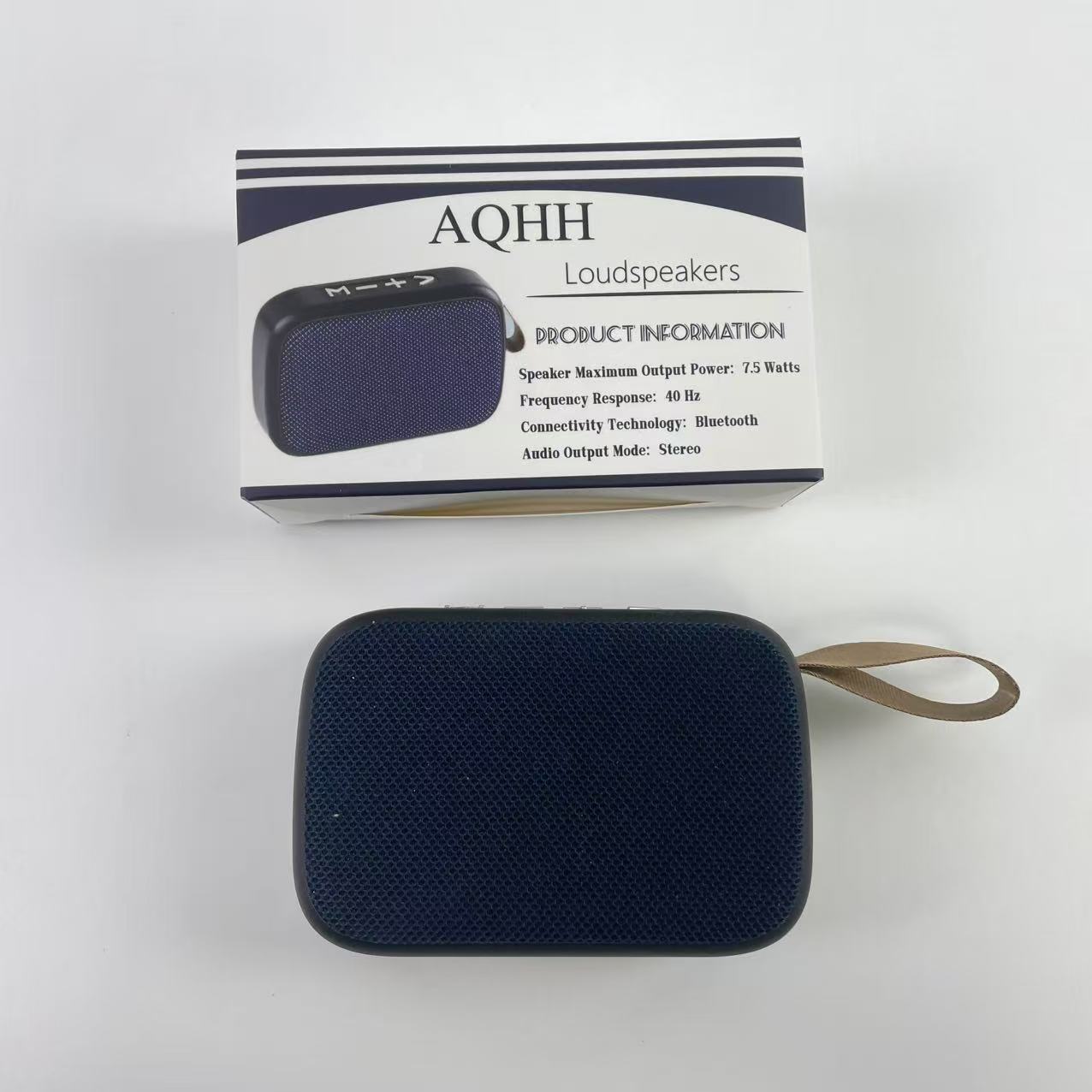 AQHH Loudspeakers,Bluetooth Portable Speaker, Wireless Waterproof Speaker for Outdoor Travel - Black