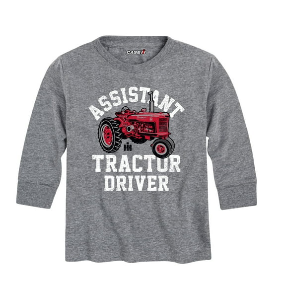 Farmall - Assistant Tractor Driver - Youth Long Sleeve Graphic T-Shirt