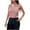 Pink, variant on Womens Tank Tops- Womens Mock Neck Satin Tank Tops Business Casual Work Ruched Blouses Summer Corporate Outfits