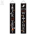 thumbnail image 2 of Gustave Halloween Trick Or Treat Hanging Banner Door Decoration, Porch Decorations Outdoor Signs for Home Welcome Signs "A Style", 2 of 8