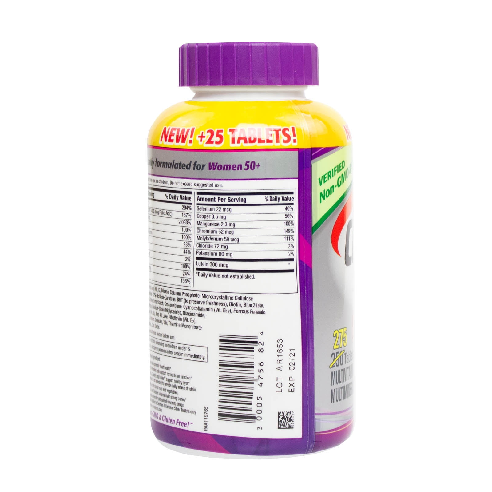 Buy Centrum Silver Ultra for Women Multivitamin 250ct Online at