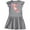 AC-Heather Grey, variant on Inktastic Cute Axolotl Loves Tacos Girls Baby Dress