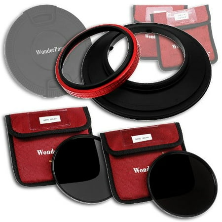 WonderPana 145 ND Kit - 145mm Filter Holder Lens Cap ND16 & ND32 Filters for Olympus 7-14mm f/4.0 Zuiko ED Zoom Lens