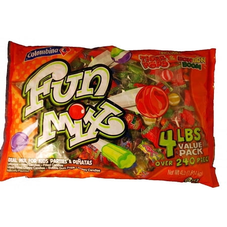 Colombina Fun Mix Candy, 4 Pound Bag - Walmart.com