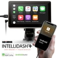 thumbnail image 2 of Car and Driver INTELLIDASH con Apple Carplay y Android Auto, reproductor multimedia con pantalla táctil IPS de 7'' con Bluetooth, Mirror Link, SiriusXM, Google, Siri Assistant montado en el tablero o, 2 of 5