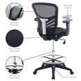thumbnail image 5 of Modway Articulate Drafting Chair - Chaise de Bureau de Réception - Chaise de Table à Dessin en Noir, 5 of 5
