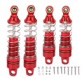 thumbnail image 2 of 4pcs RC Ressort Amortisseur, Alliage d'Aluminium Haute Résistance Voiture RC pour Camion Losi Mini T 2.0 2WD 1/18, 2 of 8