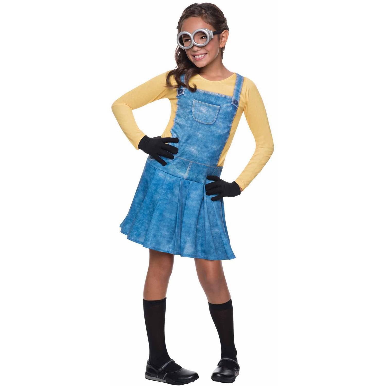 Minion Female Child Halloween Costume - Walmart.com - Walmart.com