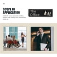 thumbnail image 2 of MEIBUTYUP Easy Installation Acrylic Office Door Sign Self Adhesive No Drilling Required for Office, 2 of 8