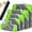 green, variant on Simplify Living Compression Packing Cubes for Travel, Tripped Compression Packing, 5 Set Compressible, Travel Essentials (red)