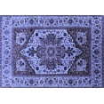 thumbnail image 1 of Ahgly Company Indoor Rectangle Oriental Blue Industrial Area Rugs, 4' x 6', 1 of 4