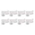 thumbnail image 3 of Conector LED COB En Forma De L, Conector COB Transparente 8 Mm 8 Piezas Para Tira De Luz COB Para La Escuela Para El Hogar, 3 of 7