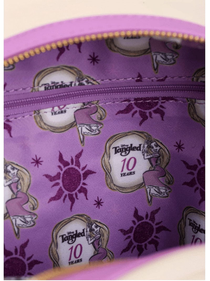 Loungefly Disney Tangled Tower Scene Womens Double Strap  display picture 2