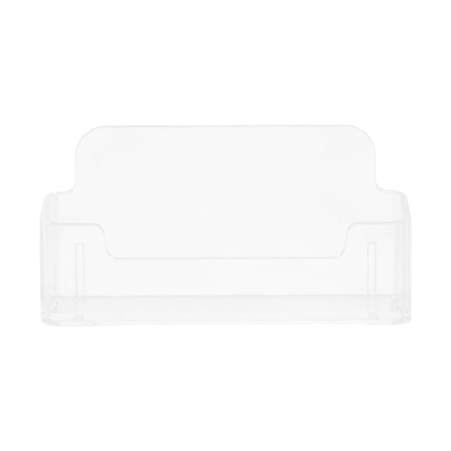 soportes de acrílico transparente para tarjetas de presentación, expositores, estuches de almacenamiento para tarjetas de presentación, organizadores para suministros de escritorio de oficina