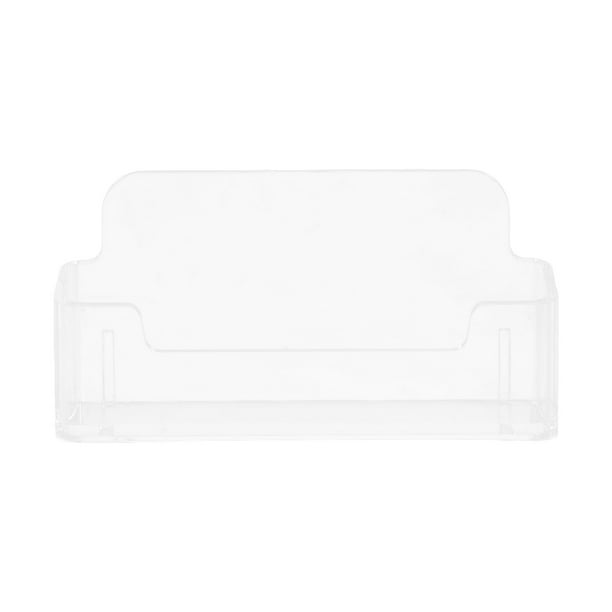soportes de acrílico transparente para tarjetas de presentación, expositores, estuches de almacenamiento para tarjetas de presentación, organizadores para suministros de escritorio de oficina
