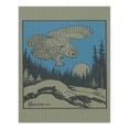 thumbnail image 2 of Owl Diving at a Mouse; Hunting in the Moonlight, Vintage Magazine (1000 Piece Puzzle, Size 19x27, Challenging Jigsaw Puzzle for Adults and Family, Made in USA), 2 of 4