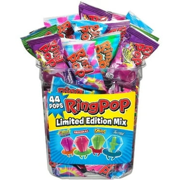 Ring Pop Lollipop Candy, Assorted Variety Pack (0.5 Oz., 40 Ct.)
