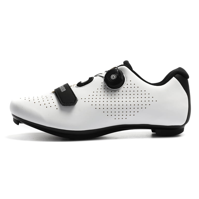BETOOSEN Mens Womens Road Cycling Shoes MTB Bike Shoe Indoor Riding Cycling  Exercise Shoes with Quick lace Compatible with SPD Dual Cleat - Walmart.com
