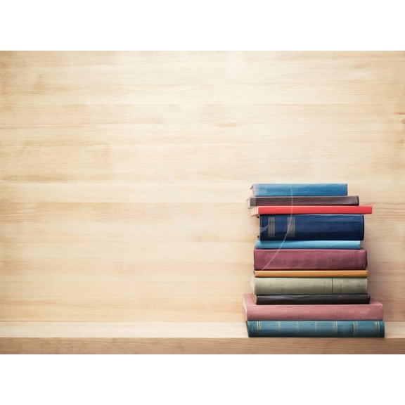 Old Books on a Wooden Shelf, Unframed Photographic Print Wall Art by donatas1205 Sold by Art.Com
