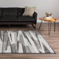 thumbnail image 2 of Addison Rugs Reston 8' x 10' Geometric Transitional Fabric Area Rug in Gray, 2 of 8