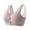 Purple, variant on purcolt Women's Front Closure Post Surgery Bra Comfort Seamless V-Neck Wireless Bralettes Surgical Recovery Everyday Sleeping Bras Mastectomy Bra