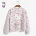 thumbnail image 3 of Sudadera con capucha de gran tamaño de otoño Sudadera con capucha de gran tamaño kawaii para mujer Sudaderas de moda HELLO KITTY Y2k Ropa Sudadera de mujer, 3 of 5