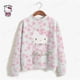 thumbnail image 3 of Sudadera con capucha de gran tamaño de otoño Sudadera con capucha de gran tamaño kawaii para mujer Sudaderas de moda HELLO KITTY Y2k Ropa Sudadera de mujer, 3 of 5