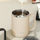 thumbnail image 5 of Vaso de Agua Térmico de Acero Inoxidable de 500 Ml | Taza de Café y Té Al Vacío de Doble Pared con Tapa a Presión Hermética | Vaso de Viaje Resistente a La Oxidación | Opciones En Negro, Blanco, Gris, 5 of 6