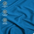 thumbnail image 2 of Sábana Ajustable de Lujo Bare Home Colección 1800 Ultra Suave Tamaño Twin-XL Azul Medio, 2 of 7