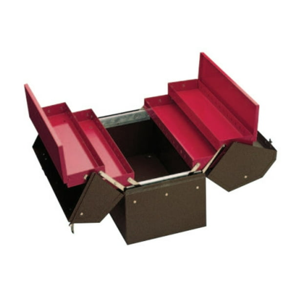 PROTO J9951 18"W Brown Portable Tool Box, Powder Coated