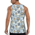 thumbnail image 3 of Gaeub Balloon Vintage Men's Athletic Tank Top, Workout Sleeveless Shirts, Running Tank Tops for Gym, Running, Training - 3X-Large, 3 of 9