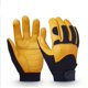 thumbnail image 1 of Guantes cálidos Guantes de invierno Guantes de cuero de media piel de venado Guantes de equitación Guantes de fitness para motocicleta Guantes deportivos al aire libre para motocicleta, Amarillo L, 1 of 5
