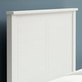 thumbnail image 2 of Campagne Wood Panel Headboard in White -  Queen Size, 2 of 6