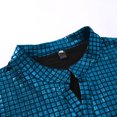 thumbnail image 6 of Afdoent Mens Polo Shirts Male Short Sleeve Shiny Shirt For Party Formal Wear Elegant Dress Shirt Casual Outdoor, 6 of 6