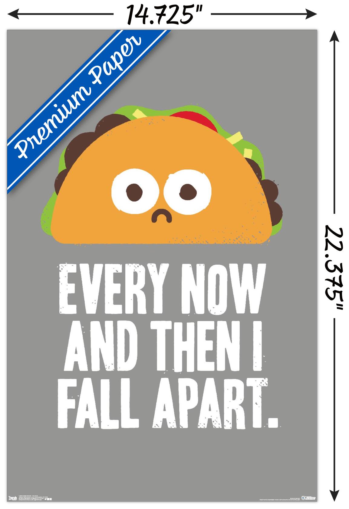 DaVid Olenick - Taco Fail Wall Poster, 14.725" x 22.375"