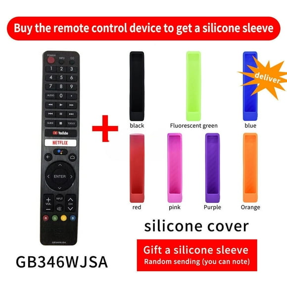 New GB346WJSA For Sharp Netflix LCD TV Remote Control Google Search With Cover