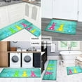 thumbnail image 3 of Happy Easter Kitchen Rugs Set,Easter Bunny Gnome Decorative Rugs for Kitchen,Easter Eggs Low Profile Floor Mats Decorations for Home Kitchen,Easter Decor, 3 of 6