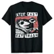 thumbnail image 1 of Ideas geniales para regalos vintage, camisetas con gráficos de ropa urbana, camisetas de mapache y zarigüeya, vive rápido, come basura, escuadrón de gatos callejeros., 1 of 7