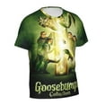 thumbnail image 4 of Goosebumps Shirt 3d Printed T Shirt Crewneck Short Sleeve Top Tees For Mens, 4 of 6
