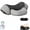 Light Gray, variant on 3-in-1 Pillow Traction Massager,Heat Therapy & Stretching, Memory Foam Neck Support for Cervical Neck Hump Correction, Pain Relief Neck Shoulder Back (Dark Gray)