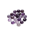 thumbnail image 1 of 20pcs 0.8CM Purple Crystal Time Sticker Round Glass Patch Supplies for Jewelry Craft Making (Purple), 1 of 7