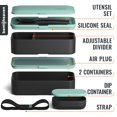 thumbnail image 3 of Bento Box Bentoheaven Premium para adultos con utensilios y palillos, 3 of 7